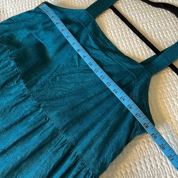 Linen tank maxi dress - Picture 4 of 9